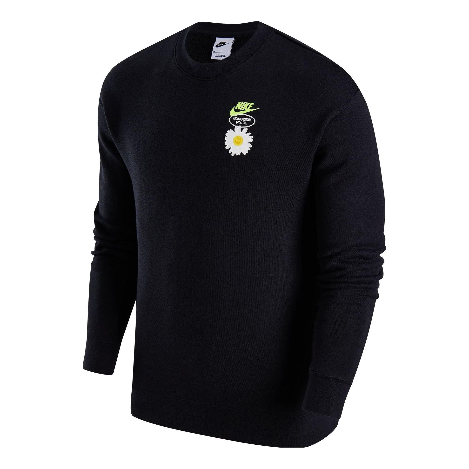 Nike HBR Statement Sweater 'Black White' HJ0836-010