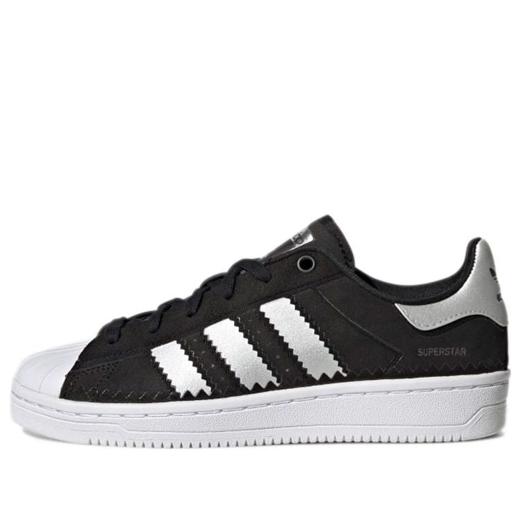 (WMNS) adidas originals Superstar Ot Tech 'Black White Stripe' H05642