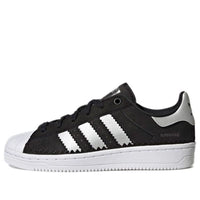 (WMNS) adidas originals Superstar Ot Tech 'Black White Stripe' H05642