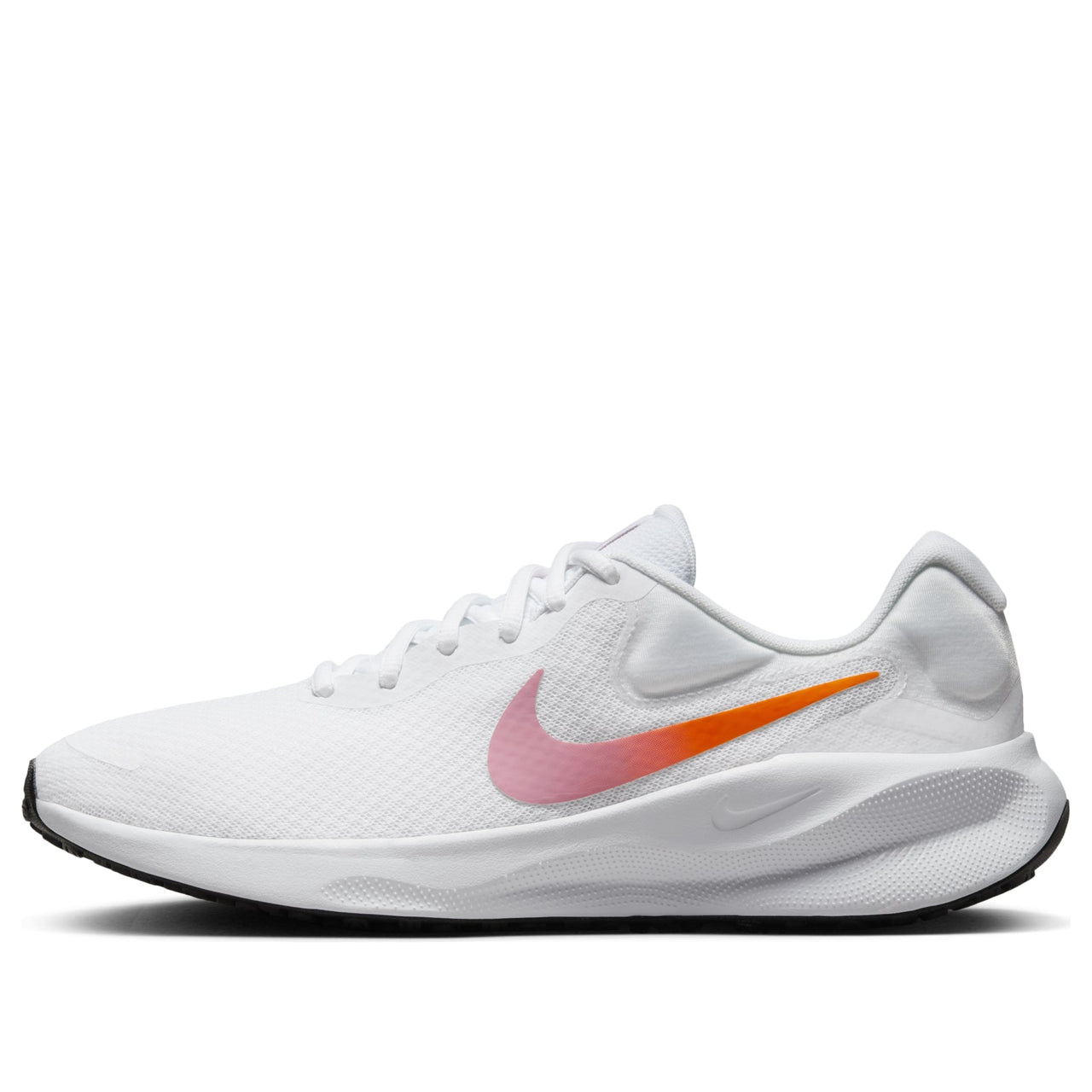(WMNS) Nike Revolution 7 'White Beyond Pink Hyper Crimson' FB2208-104