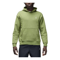 Air Jordan Brooklyn Fleece Printed Pullover Hoodie 'Light Olive Green' FJ7774-340