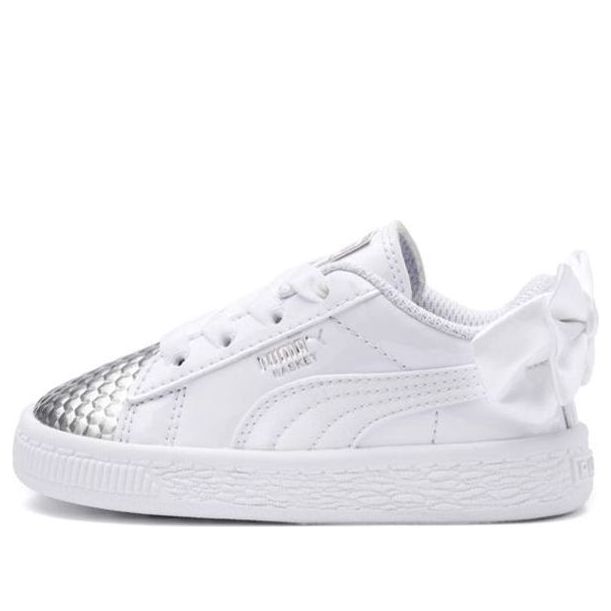(PS) PUMA Basket Bow Coated Glam AC 'White' 368984-01