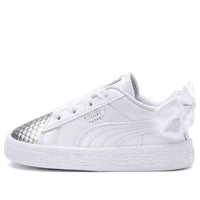 (PS) PUMA Basket Bow Coated Glam AC 'White' 368984-01