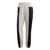adidas originals D TP Colorblock Woven Casual Bundle Feet Sports Long Pants Black Gray Colorblock FM2282