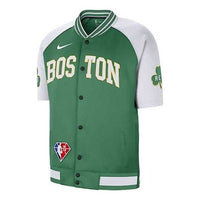 Nike Boston Celtics Dri-fit Casual Sports Breathable Short Sleeve Jacket Green DB2439-312