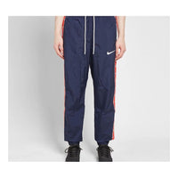 Men's Nike Swoosh Retro Nylon Navy Blue Long Pants/Trousers CD0421-451