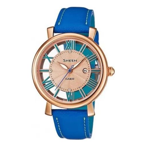 CASIO Female SHEEN Japan / South Korea Fashion Quartz SHE-4047PGL-2A