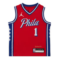 (GS) Air Jordan Philadelphia 76ers jersey 'Red' FJ4872-657