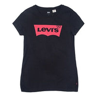 Levis Slim Fit Red logo Short Sleeve Black 32223-0142