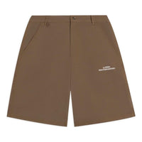 Li-Ning Skateboarding Embroidery Logo Shorts 'Brown' AKSS835-1