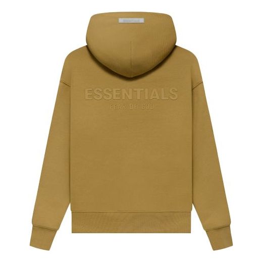 (GS) Fear of God Essentials FW21 Pullover Hoodie 'Amber' FOG-FW21-053