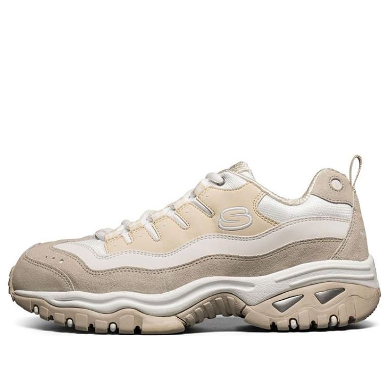Skechers Energy Low Top Running Shoes Cream-White 999345-OFWT
