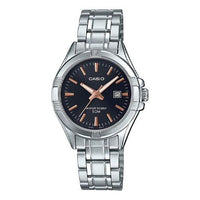 CASIO Waterproof Quartz Unisex Black Analog LTP-1308D-1A2V