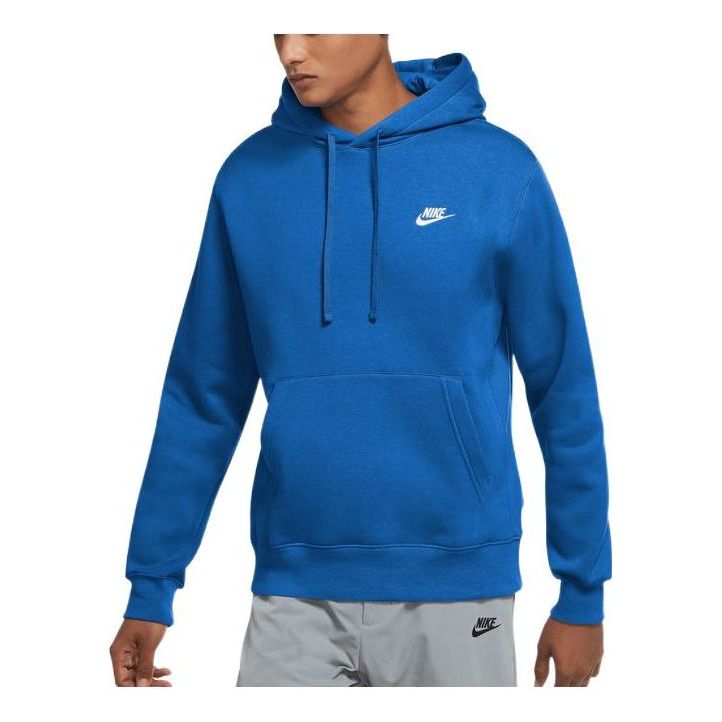 Nike logo long sleeves hoddie 'Blue' BV2655-403