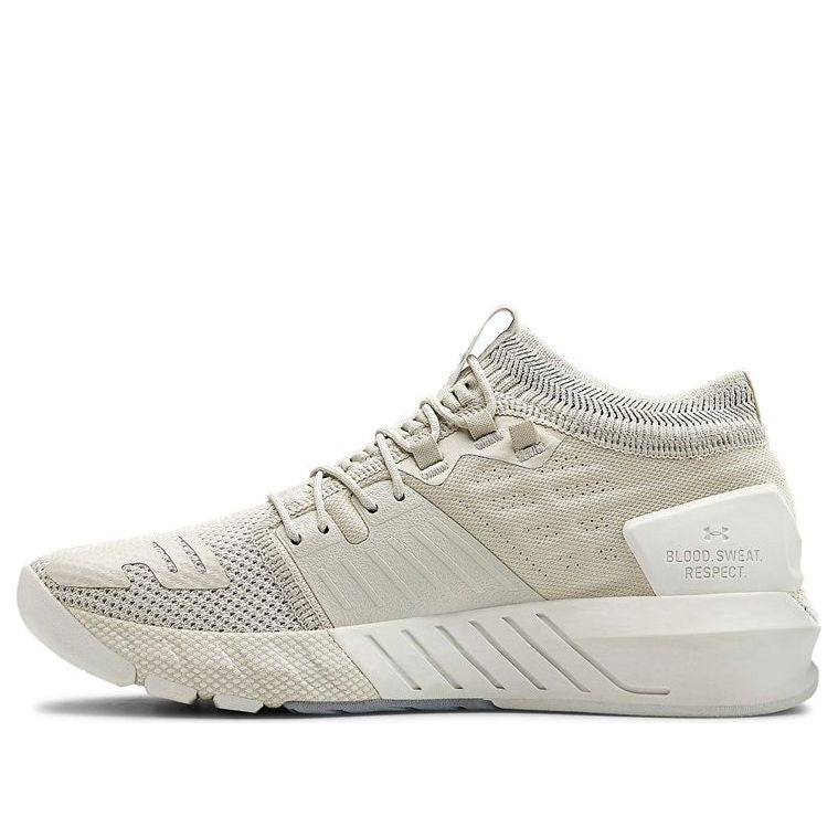 (WMNS) Under Armour Project Rock 2 'Onyx White' 3022398-103