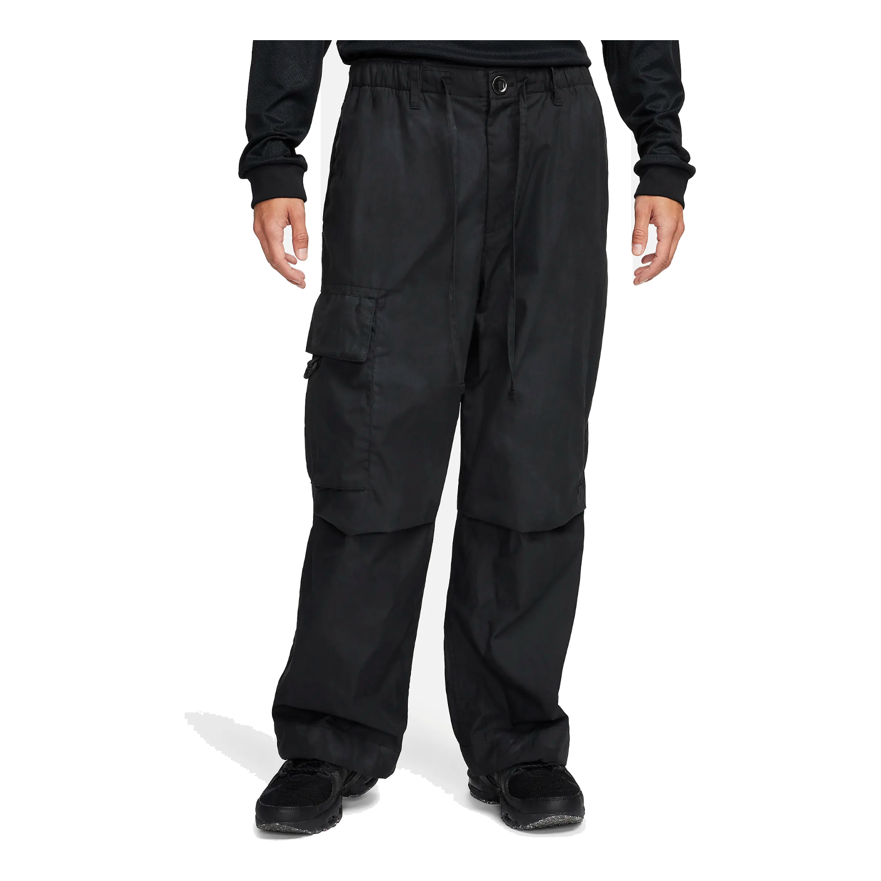 Nike Sportswear Tech Pack Waxed Canvas Cargo Pants 'Triple Black' FN2615-010