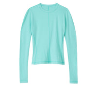(WMNS) adidas x Y-3 Fitted Long Sleeve T-Shirt 'Blue' IV7758