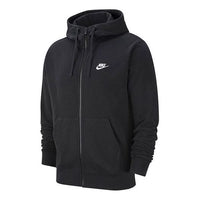 Nike logo Casual Sports Stay Warm Hooded Jacket Black BV2648-010