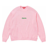Supreme Old English Sweater 'Pink' SUP-SS24-124