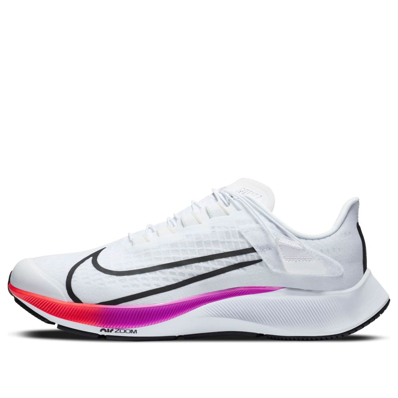 Nike Air Zoom Pegasus 37 FlyEase Extra Wide 'White Multi-Color' CK8446-100