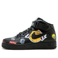 Nike x Supreme x NBA Air Force 1 Mid 07 'Black' AQ8017-001