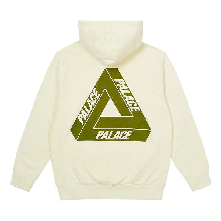 Palace Reacto Tri-ferg Hoodie 'Beige' P24CS077