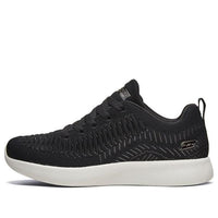 (WMNS) Skechers Bobs Squad 2 Sneakers Black/White 32816-BLK