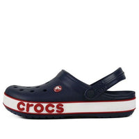 (PS) Crocs Corcband Bold Logo Minimalistic Casual Blue Red Sandals 'Blue Red' 206022-4CC