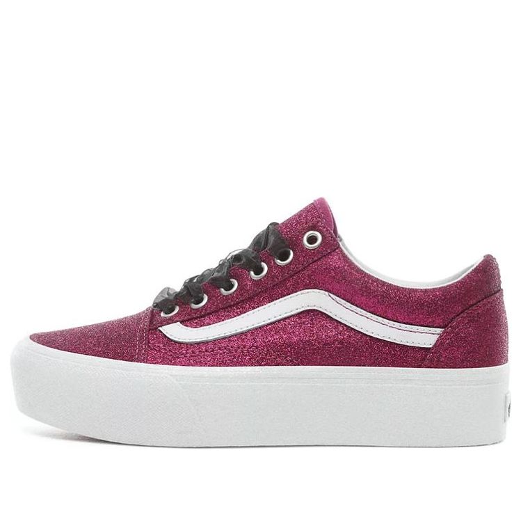 Vans Glitter Old Skool Platform 'Purple White' VN0A3B3UUJQ