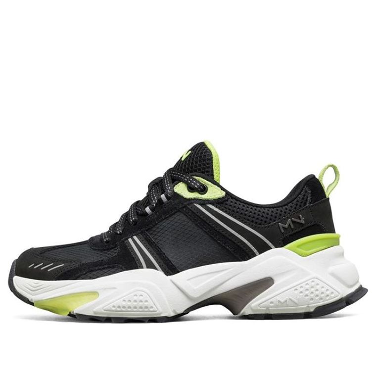 (WMNS) Skechers Kraz Black/White/Green 133001-BKGR