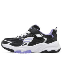 (GS) Skechers Casual Sport Shoes 'Black Purple' 319036L-BKLV