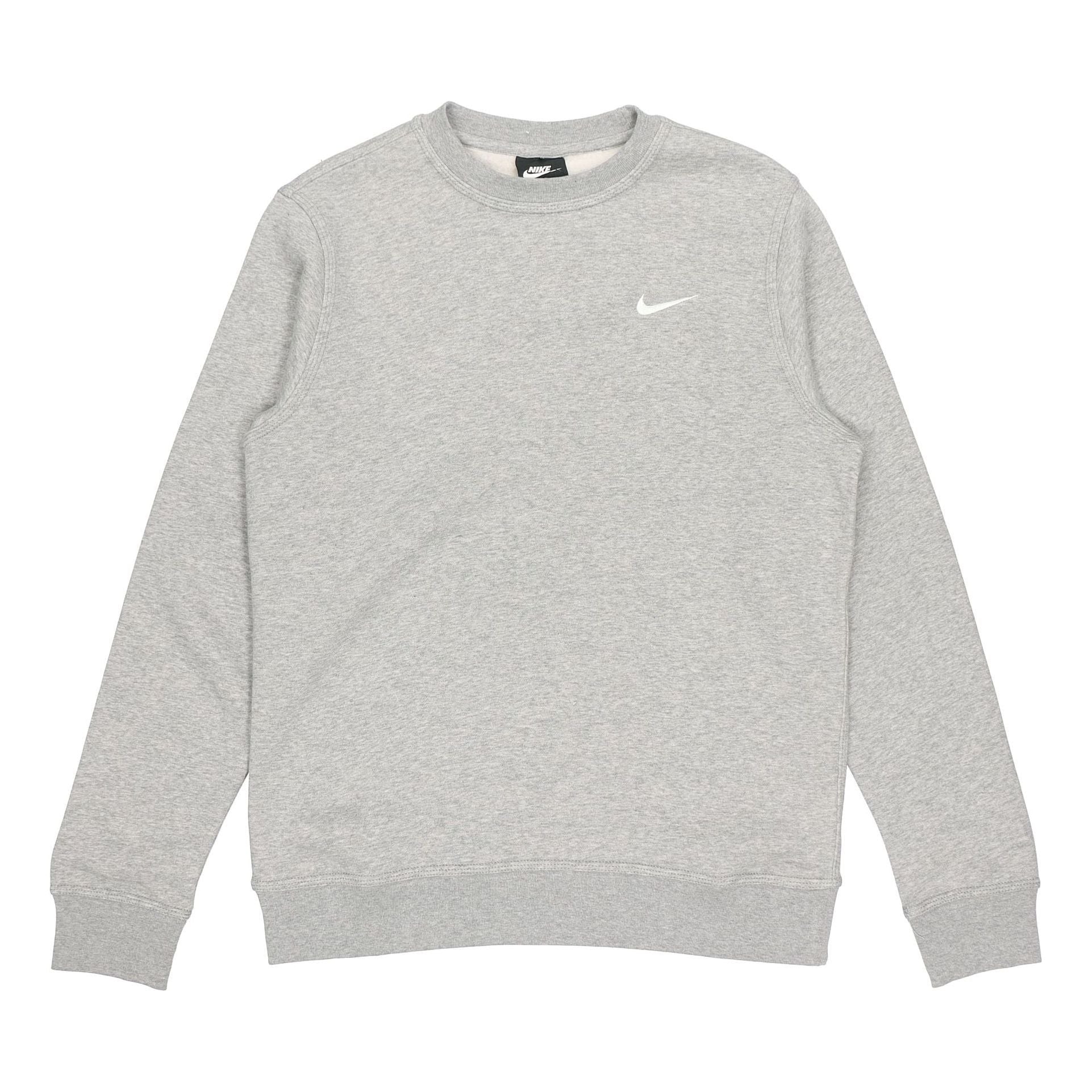 Men's Nike Fleece Lined Embroidered Small Logo Classic Sports Gray 916609-063