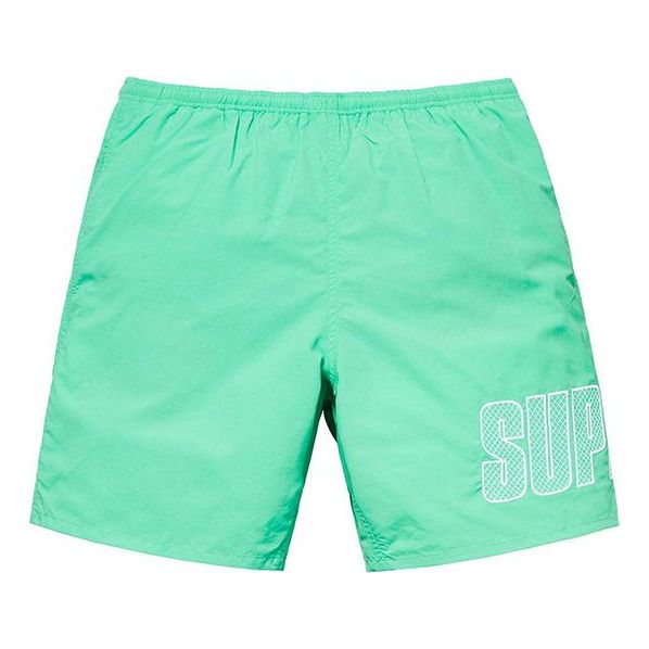 Supreme SS19 Logo Applique Water Short Logo SUP-SS19-10395