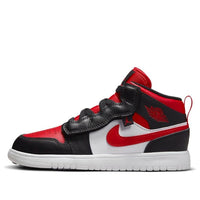 (PS) Air Jordan 1 Mid Alt 'University Red Black' AR6351-079