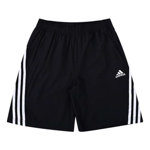 (PS) adidas Aeroready Primegreen 3-Stripes Woven Shorts 'Black' GT9420
