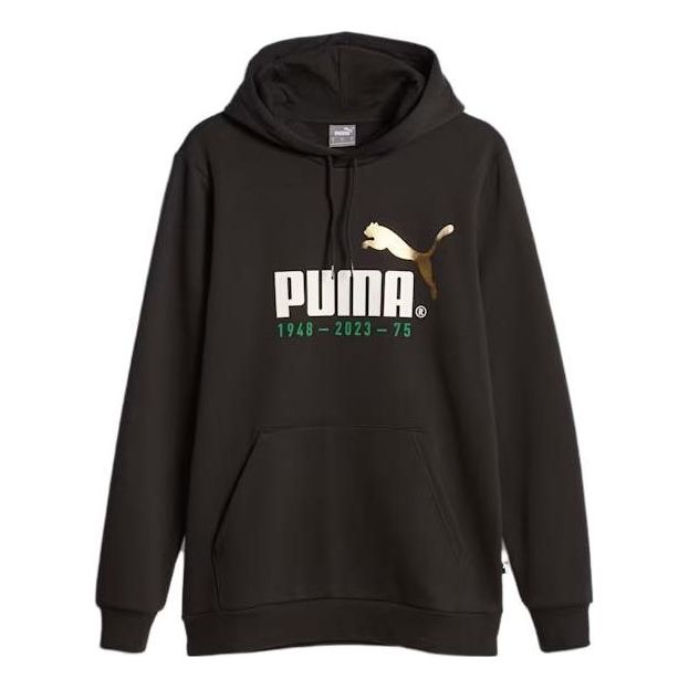 PUMA No.1 Logo Celebration Hoodie 'Black' 676021-01