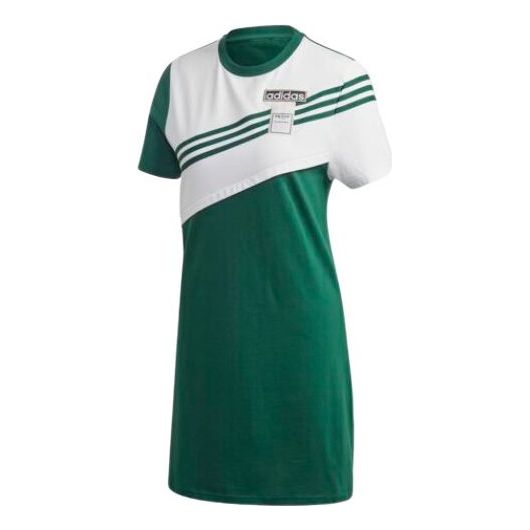 (WMNS) adidas AdiBreak Dress 'Green White' GJ6560