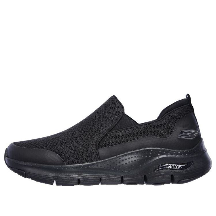 Skechers Arch Fit-Banlin Slip-On Shoes Black 232043-BBK