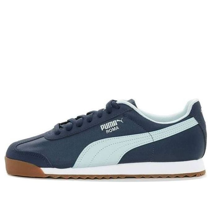 PUMA Roma Basic Low-Top Sneakers K Blue/Green 359841-17