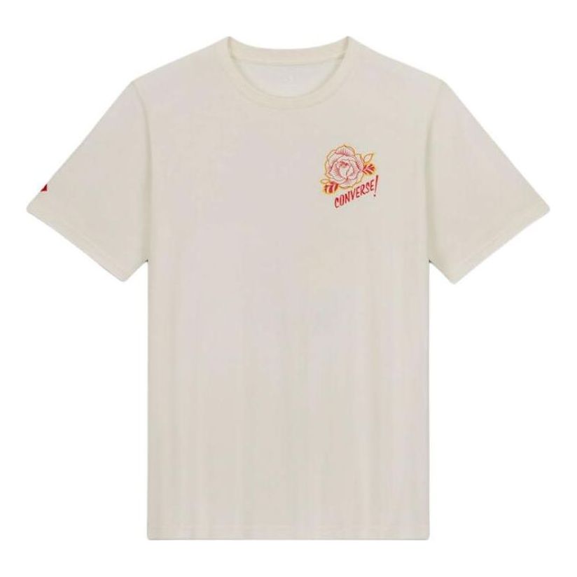 Converse x Topo Chico T-Shirt Asia Sizing 'Beige Red' 10027205-A01