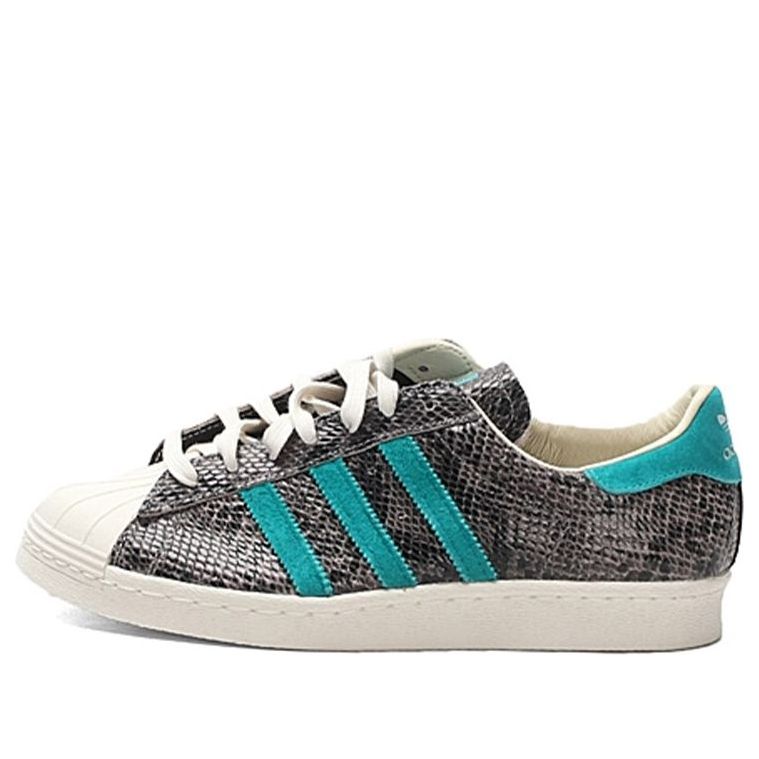 adidas Superstar 80s 'Black Ice Blue' D67654