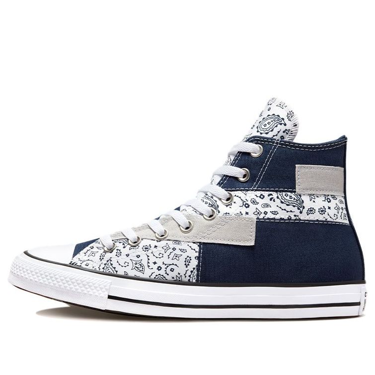 Converse Chuck Taylor All Star High 'Paisley Patchwork - Midnight Navy' 173195F