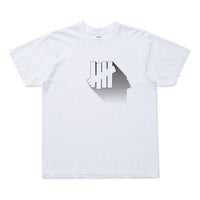 UNDEFEATED Shadow Tee Black Large Logo Unisex White 80078-WHITE