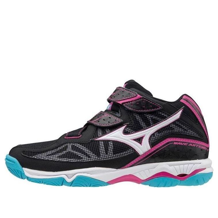 (WMNS) Mizuno Wave Artemis 4 MID 'Black White Blue' V1GC185860