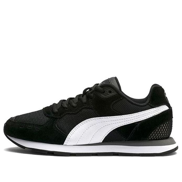 (GS) PUMA Vista Low Top Running Shoes Black/White 369539-01