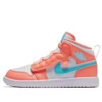 (PS) Air Jordan 1 Mid Alt 'White Orange' AT4612-814