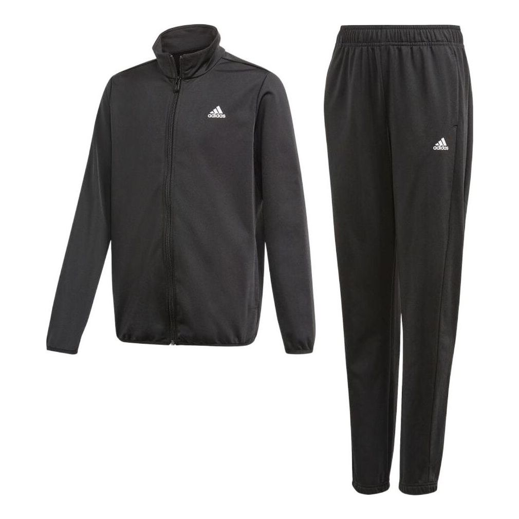 (GS) adidas Essentials Track Suit Asia Sizing 'Black' GN3974