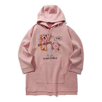 Li-Ning x Series Loose Pullover Hoodie Pink AWDP974-3