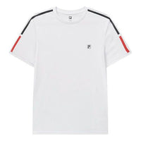 FILA Logo Printing Cotton Short Sleeve White F61M024104F-WT