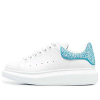 (WMNS) Alexander McQueen Oversized Sneaker 'New Cerulean Blue Glitter' 558945WIBNE9761